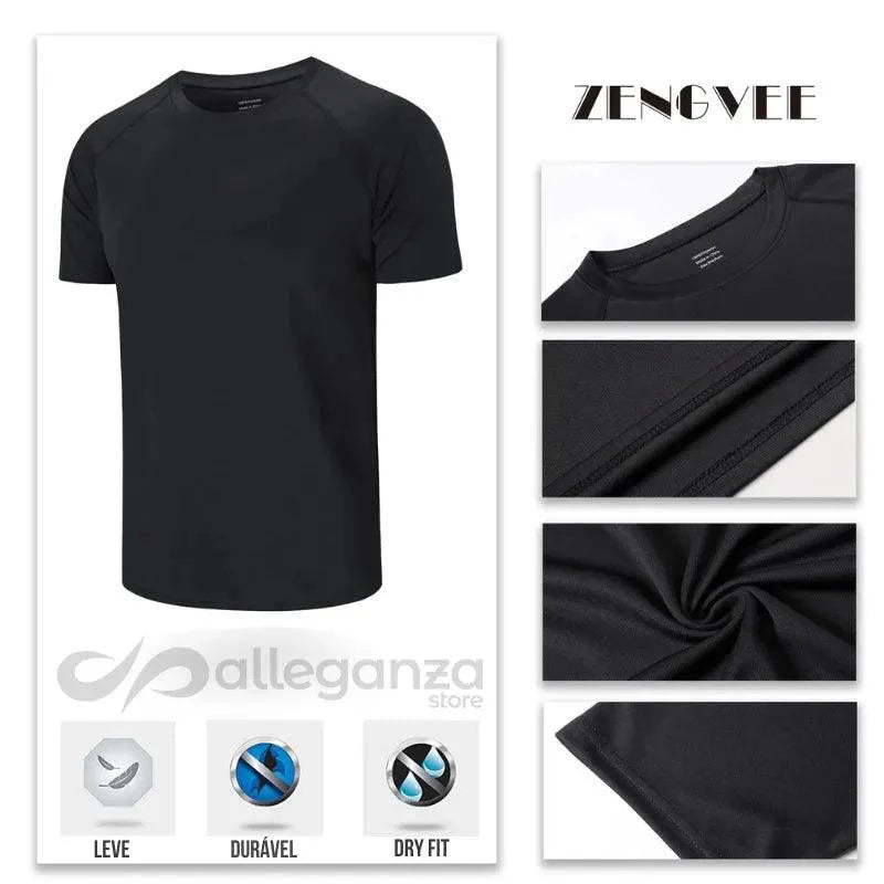 Camiseta Esportiva Basicalle Sport - Compre 1, Leve 3